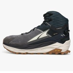ALTRA Men's Olympus 5 Mid GTX Trail Running, Black/Gray - 10.5 M US - $100